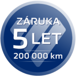 FOTON poskytuje záruku na 5 let nebo 200 000 kilometrů