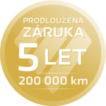 Pro FOTON Tunland V je možné dokoupit prodlouženou pětiletou záruku s nájezdem do 200 000 km